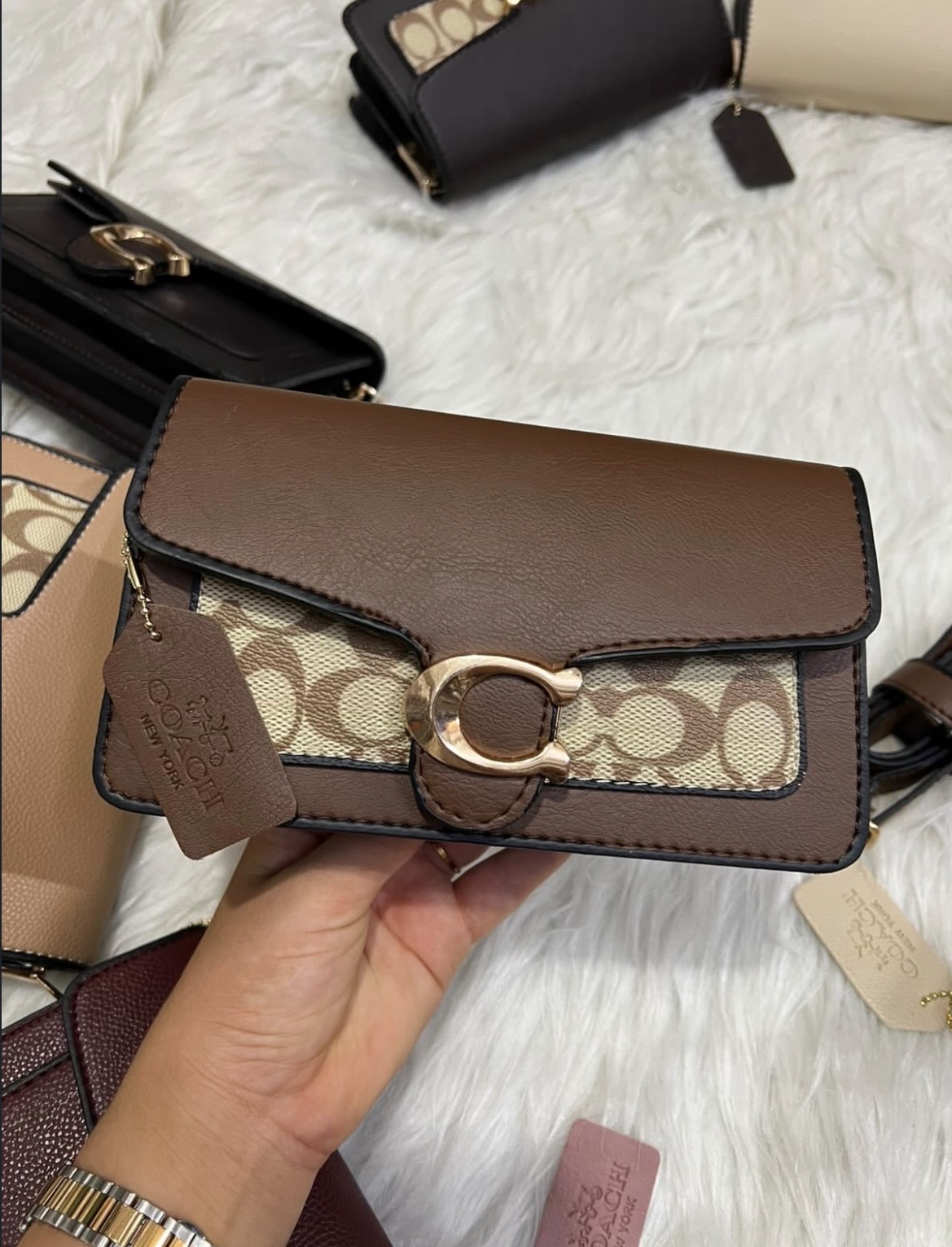 Sac à main Style Coach Tabby – Modèle Élégant avec Fermoir C - Photo 3